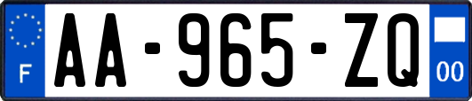 AA-965-ZQ