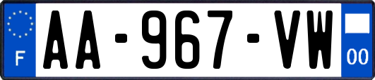 AA-967-VW