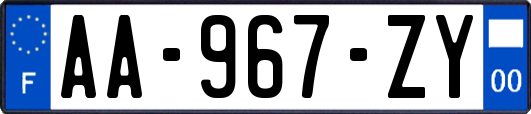 AA-967-ZY