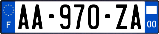 AA-970-ZA