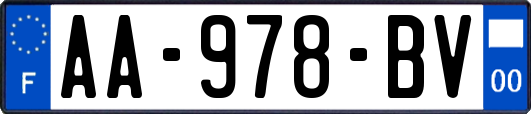 AA-978-BV