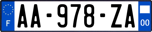 AA-978-ZA