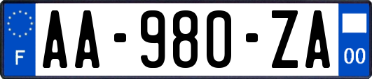 AA-980-ZA