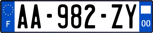 AA-982-ZY