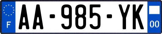 AA-985-YK