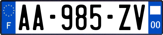 AA-985-ZV