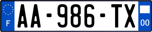 AA-986-TX