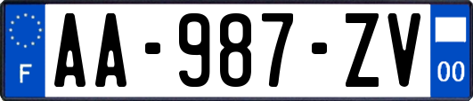 AA-987-ZV