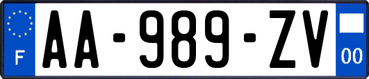 AA-989-ZV