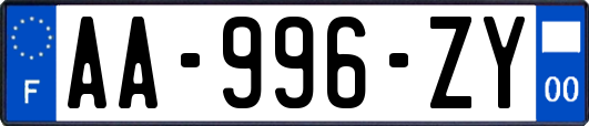 AA-996-ZY