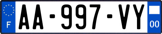 AA-997-VY