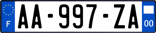 AA-997-ZA