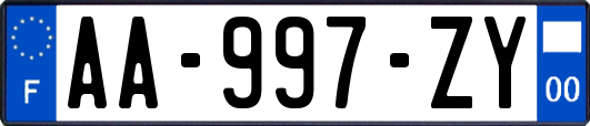 AA-997-ZY