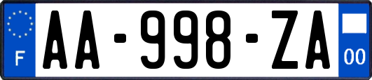 AA-998-ZA