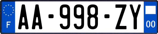 AA-998-ZY