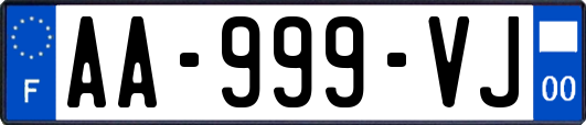 AA-999-VJ