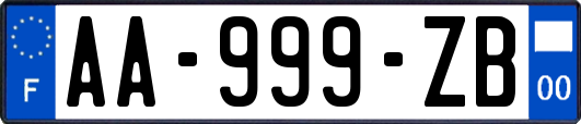 AA-999-ZB