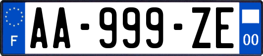 AA-999-ZE