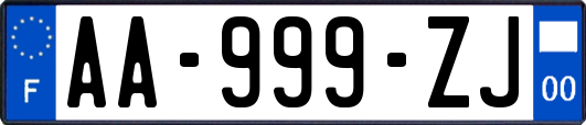 AA-999-ZJ