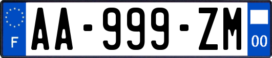 AA-999-ZM