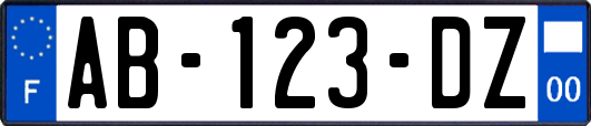 AB-123-DZ