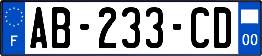 AB-233-CD