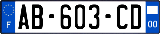 AB-603-CD