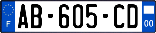 AB-605-CD