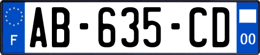 AB-635-CD