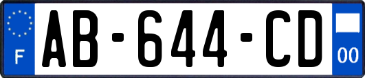 AB-644-CD