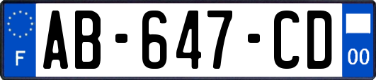 AB-647-CD