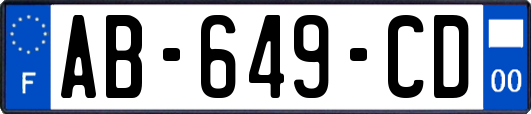 AB-649-CD