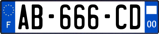 AB-666-CD