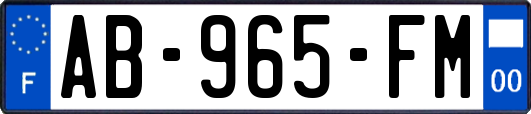 AB-965-FM