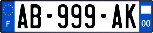 AB-999-AK