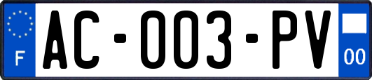 AC-003-PV