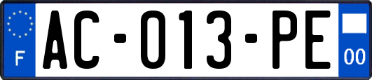 AC-013-PE
