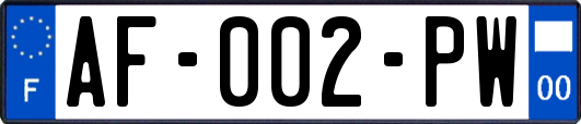 AF-002-PW