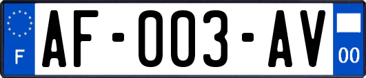 AF-003-AV