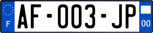 AF-003-JP