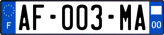 AF-003-MA