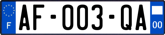 AF-003-QA