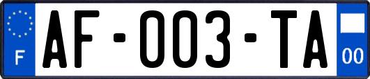 AF-003-TA