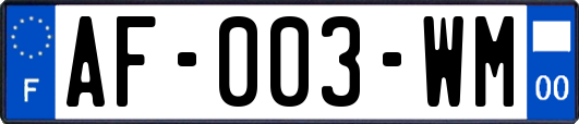 AF-003-WM