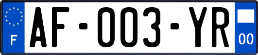 AF-003-YR