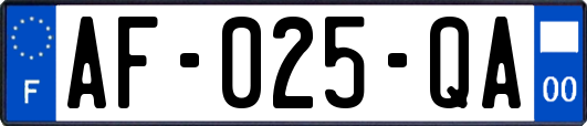 AF-025-QA