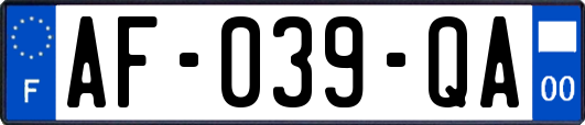 AF-039-QA