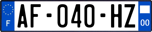 AF-040-HZ