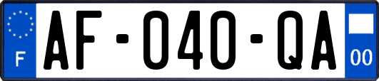 AF-040-QA