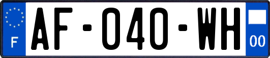 AF-040-WH